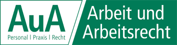 Logo der AuA – Arbeit und Arbeitsrecht